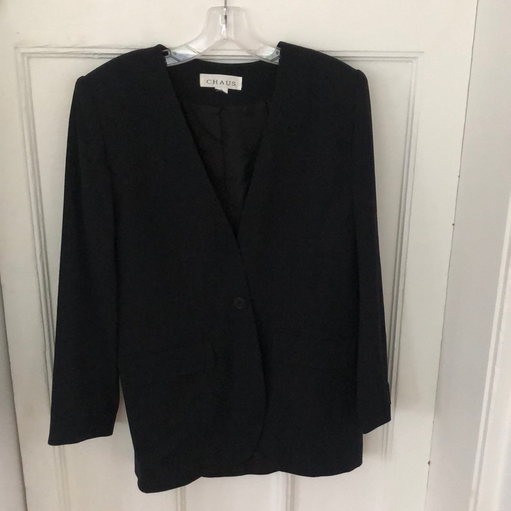 80’s blazer and skirt combo